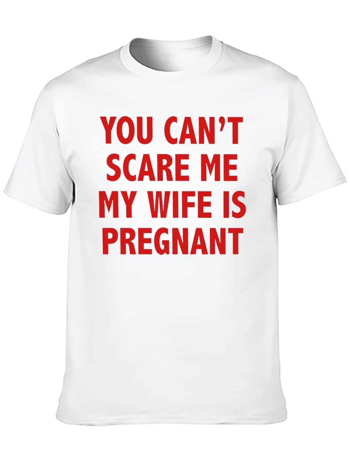 Funny Pregnancy T-Shirt - You Cant Scare Me! product image 9