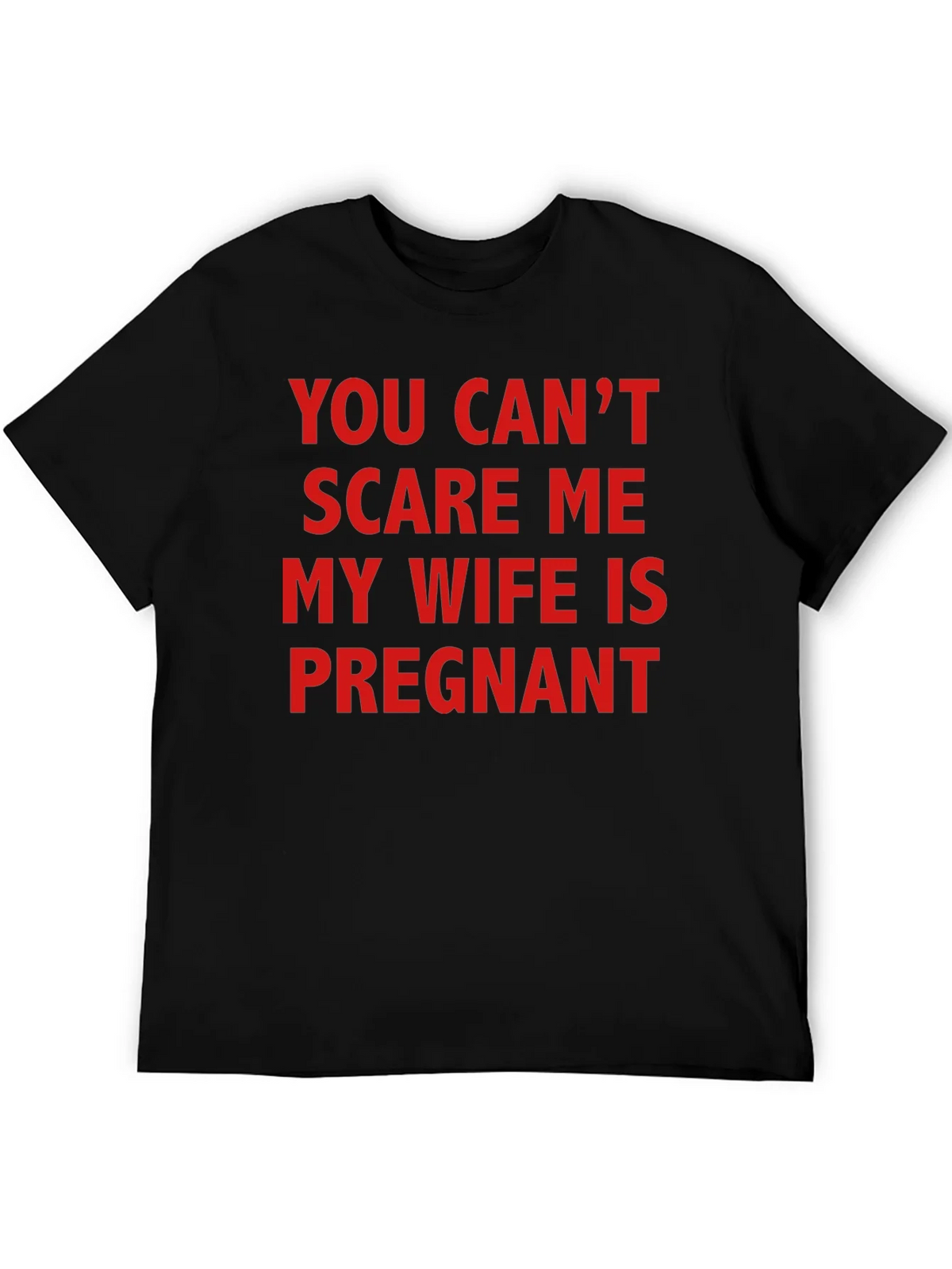 Funny Pregnancy T-Shirt - You Cant Scare Me! product image 5