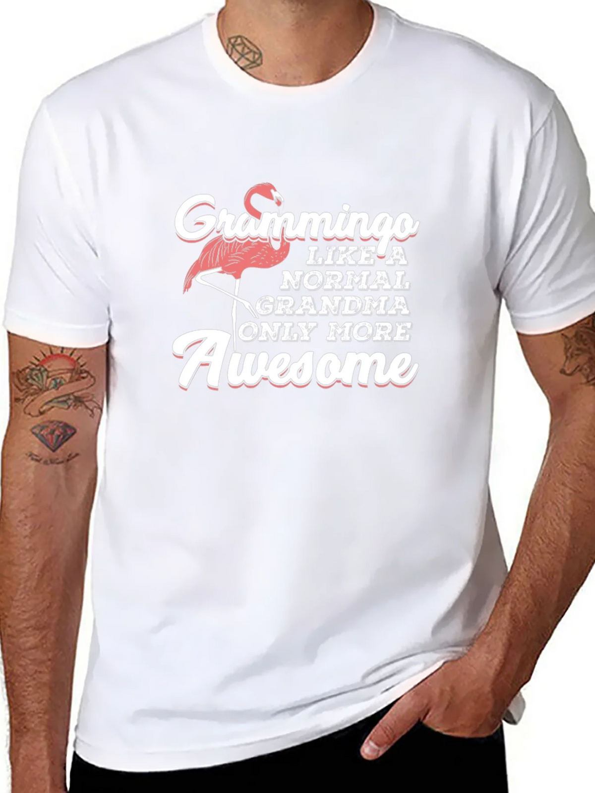 Grammingo Awesome Grandma Graphic Tee product image 3