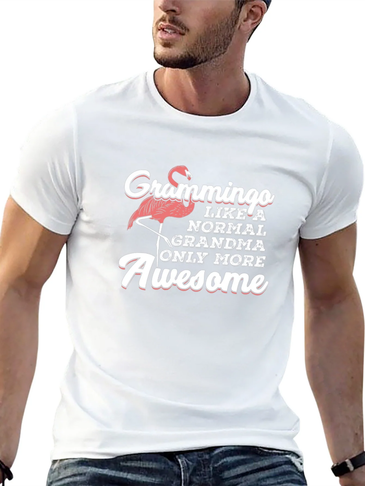 Grammingo Awesome Grandma Graphic Tee product image 8