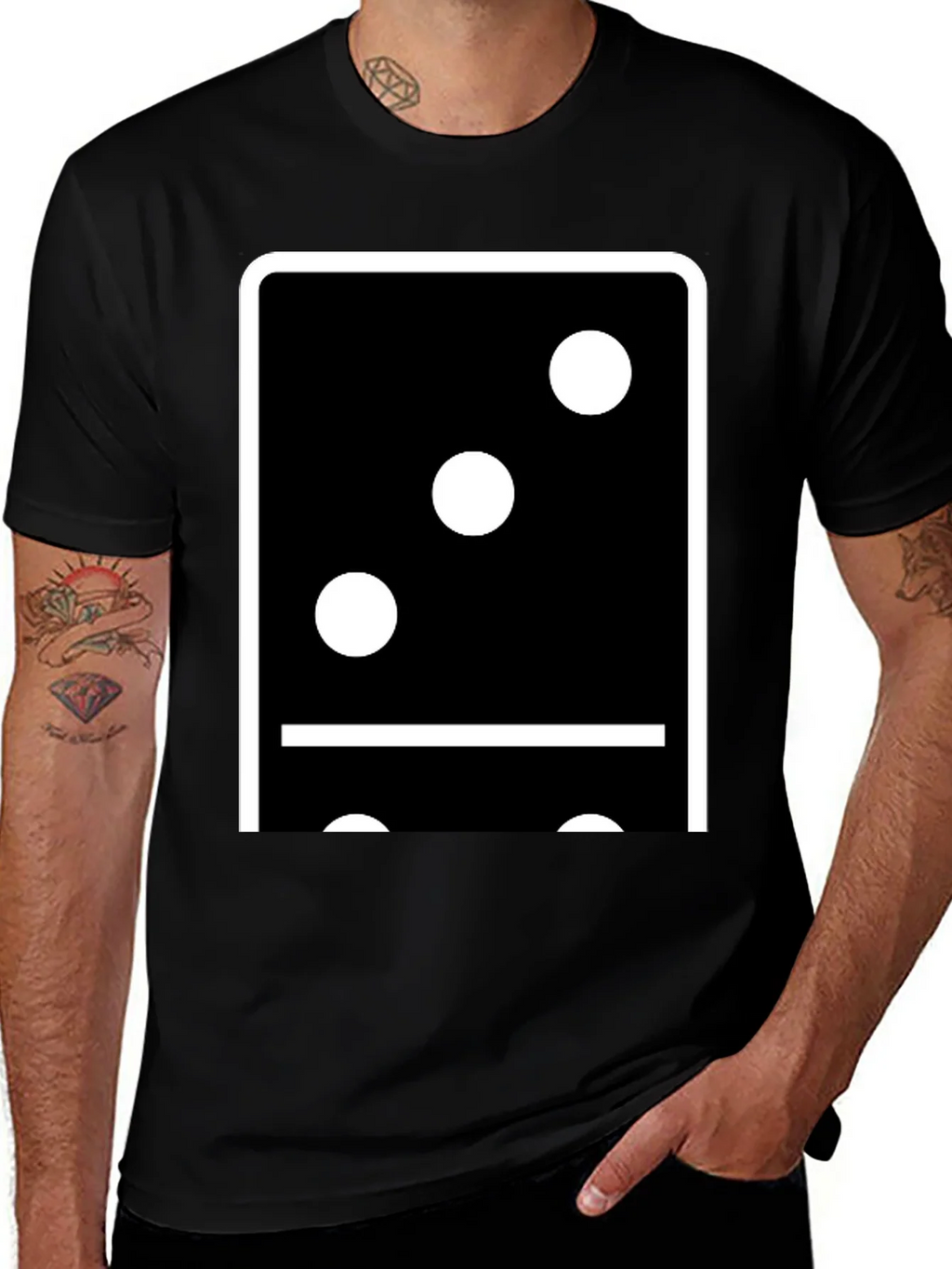 Domino T-Shirt - Classic Board Game Style product image 1