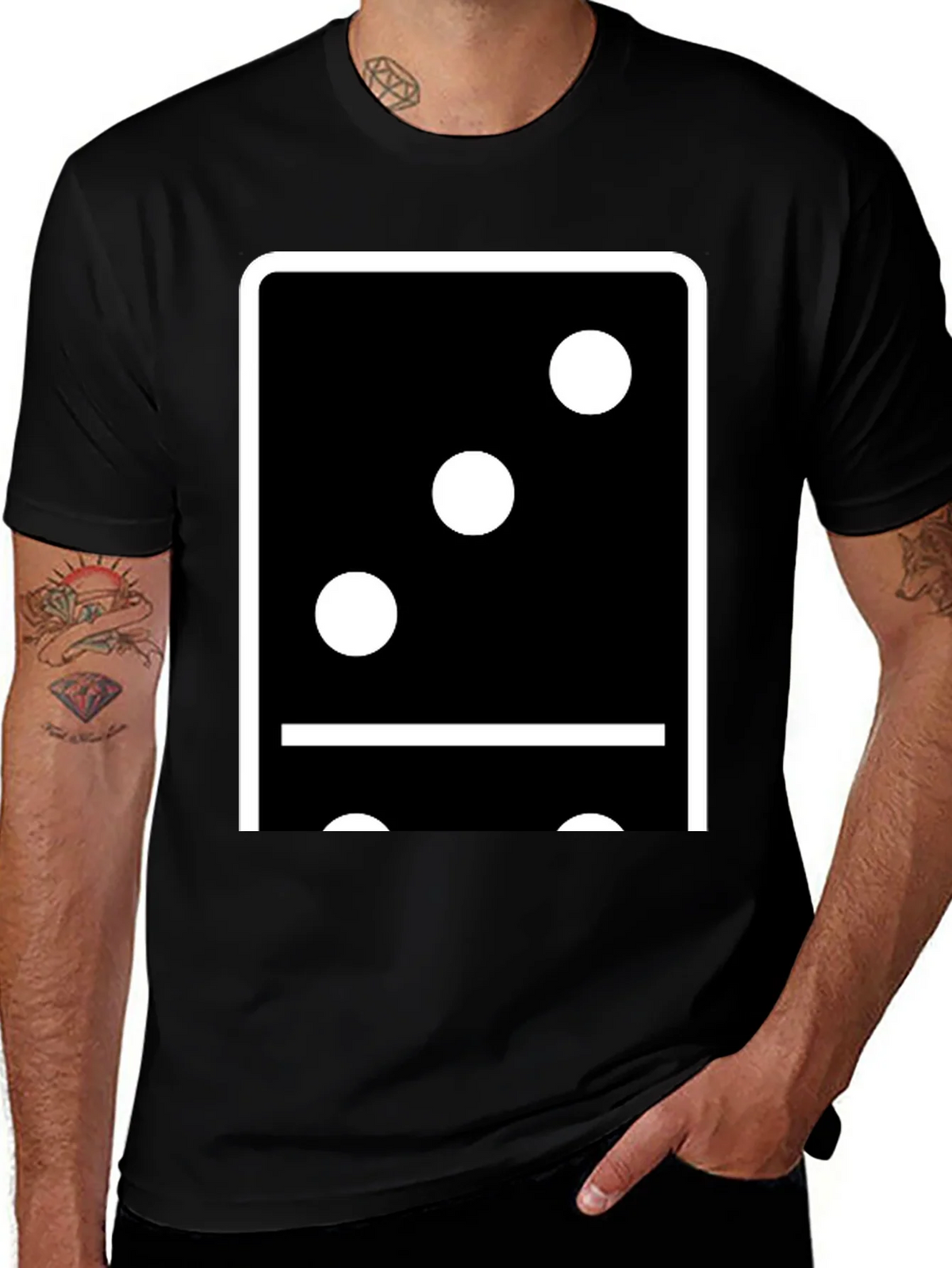 Domino T-Shirt - Classic Board Game Style product image 1