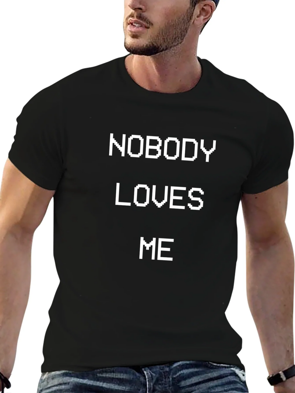 Nobody Loves Me T-Shirt - Funny Sarcastic Graphic Tee product image 6