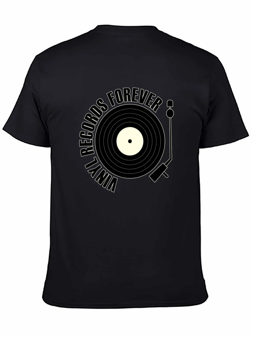 Vinyl Records Forever Graphic Tee - Music Lover Shirt product image 4