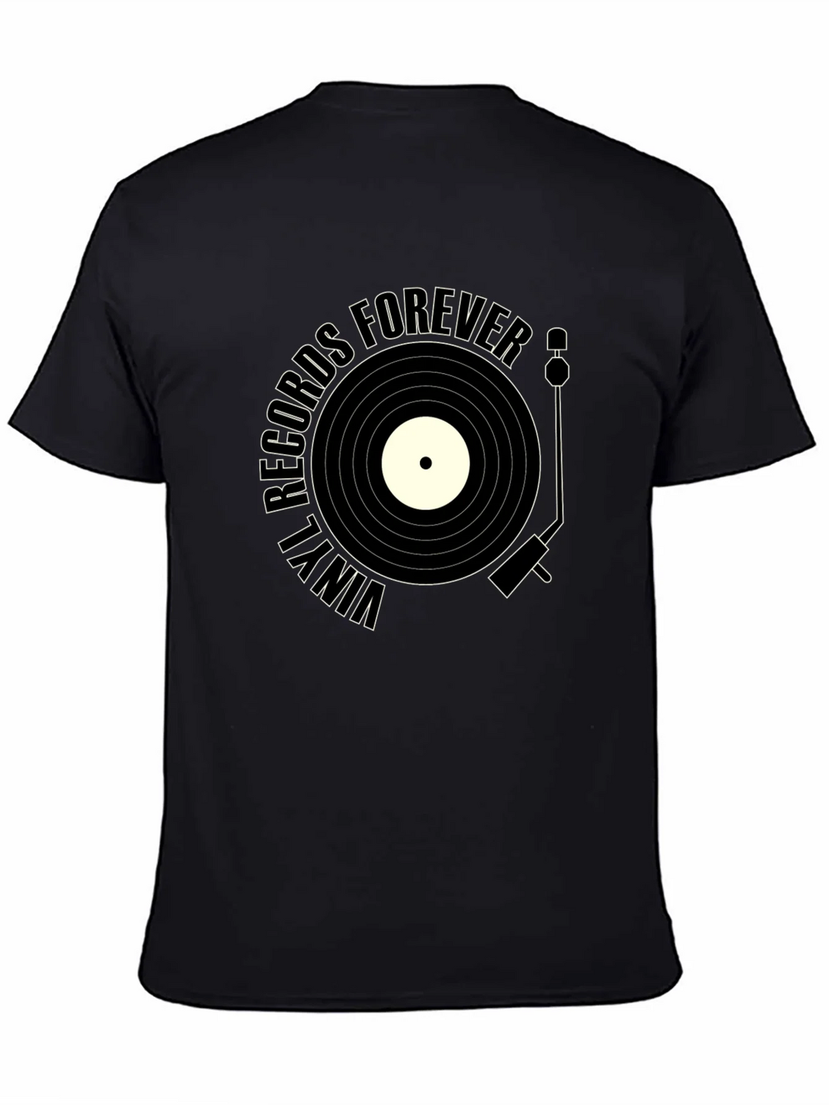 Vinyl Records Forever Graphic Tee - Music Lover Shirt product image 4