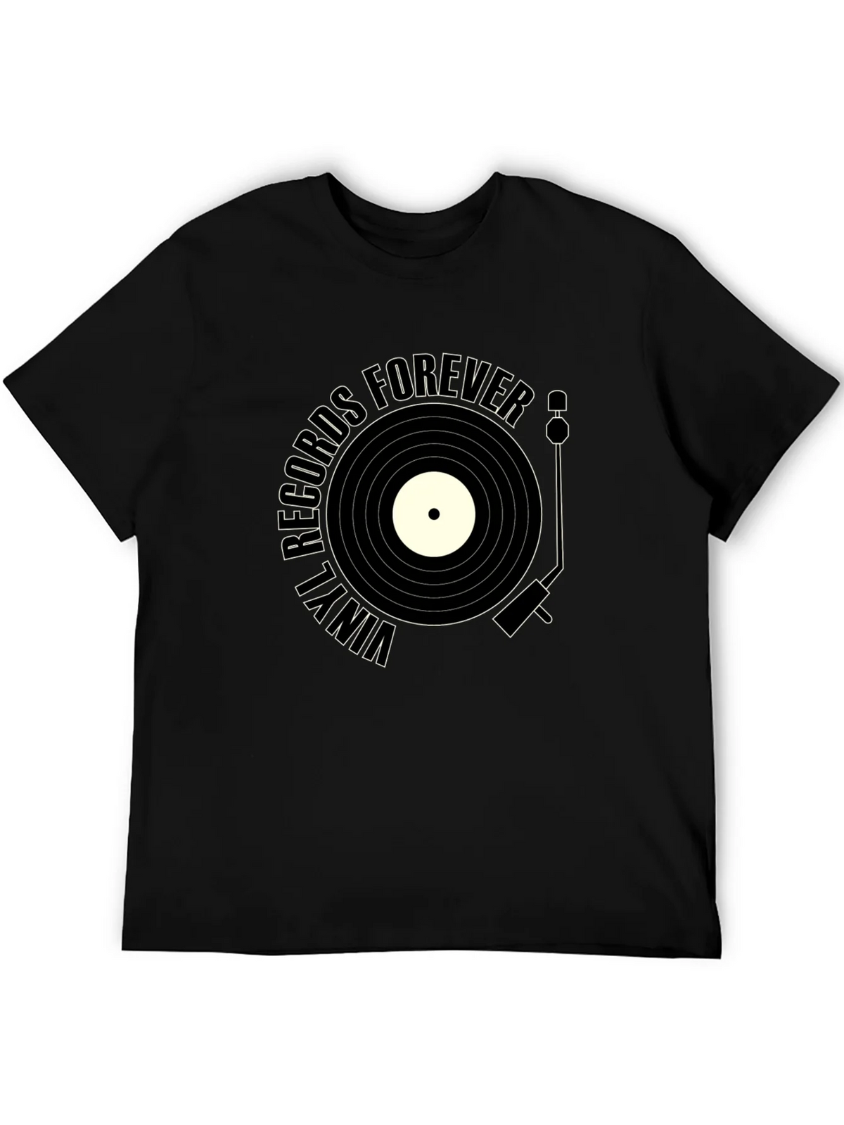 Vinyl Records Forever Graphic Tee - Music Lover Shirt product image 5