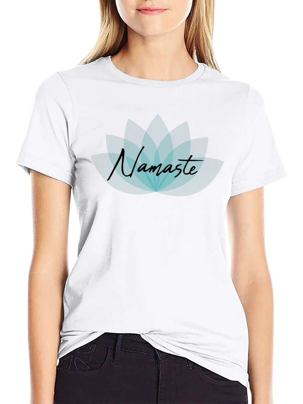 Namaste Lotus T-Shirt product image 7