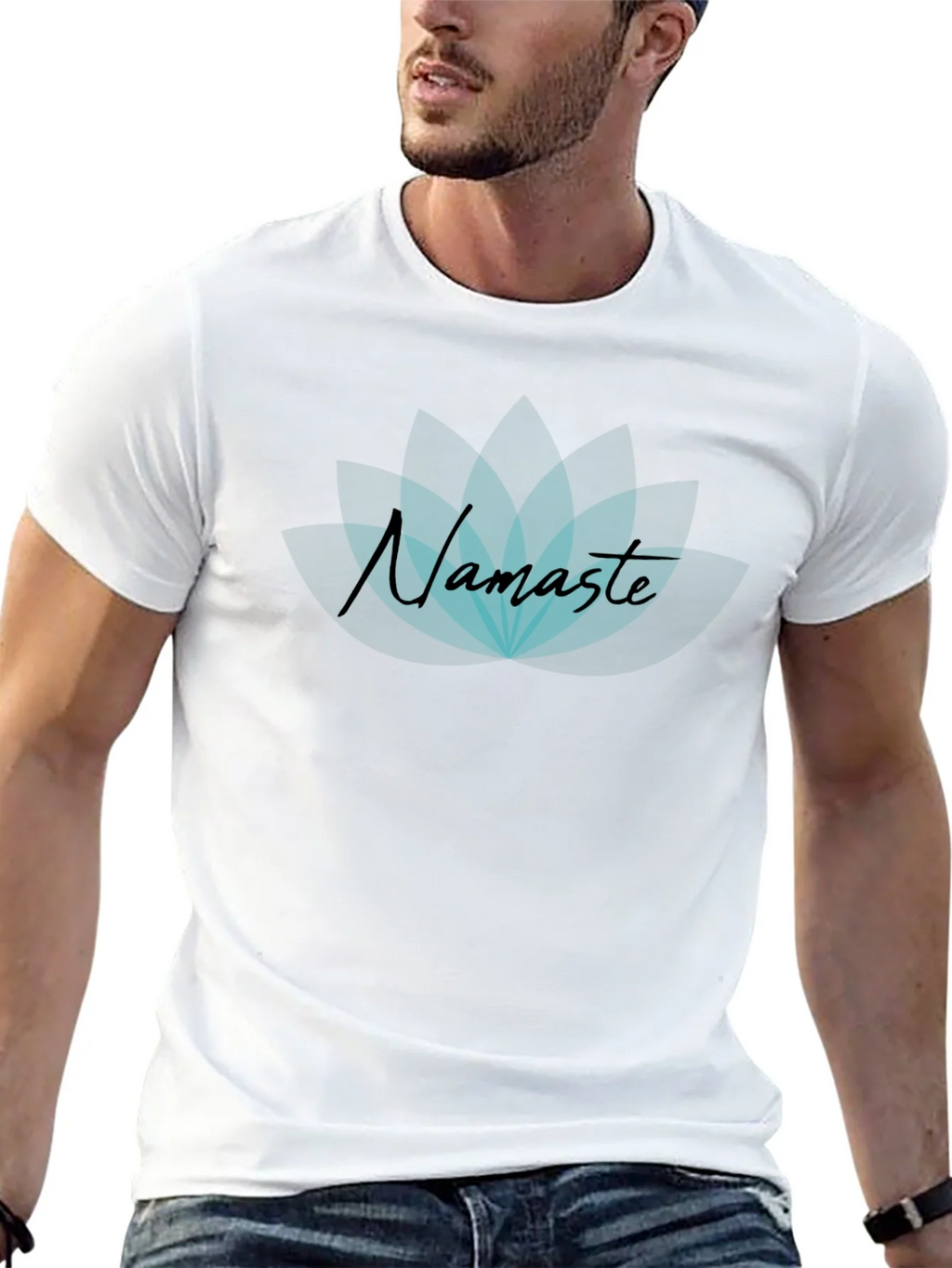 Namaste Lotus T-Shirt product image 11