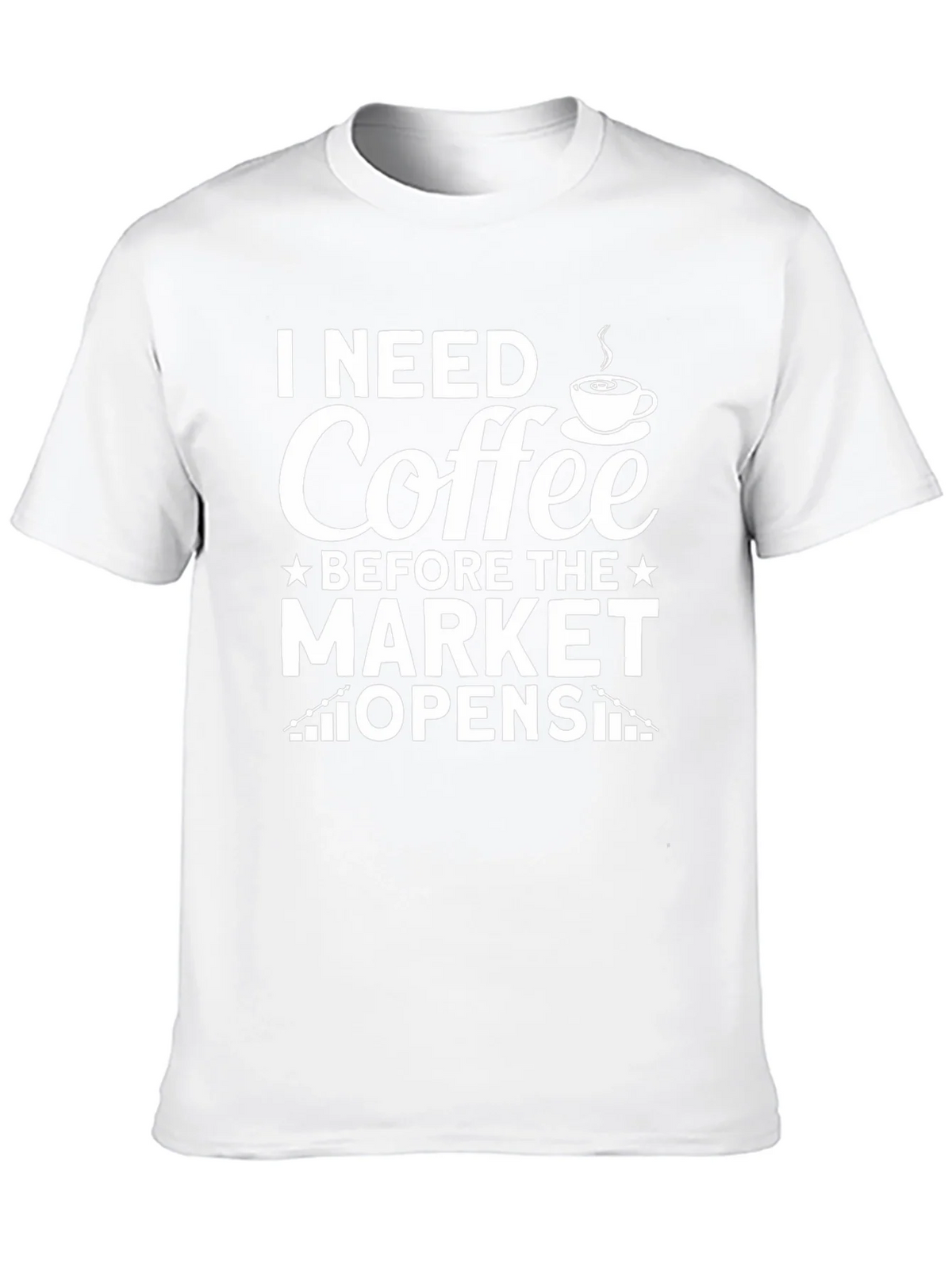 I Need Coffee Before The Market Opens T-Shirt product image 6