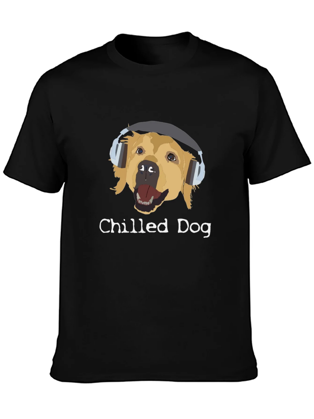 Chilled Dog Graphic Tee - Cool Canine Comfort product image 3