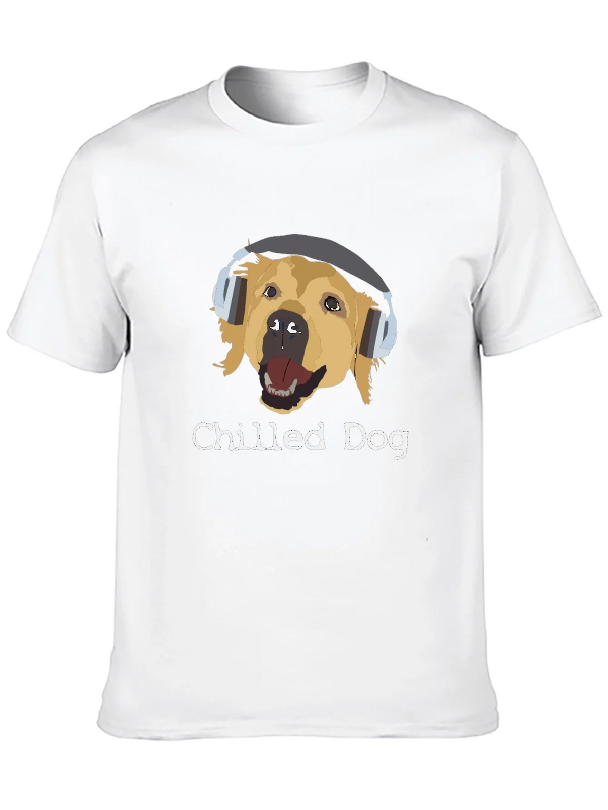 Chilled Dog Graphic Tee - Cool Canine Comfort product image 6