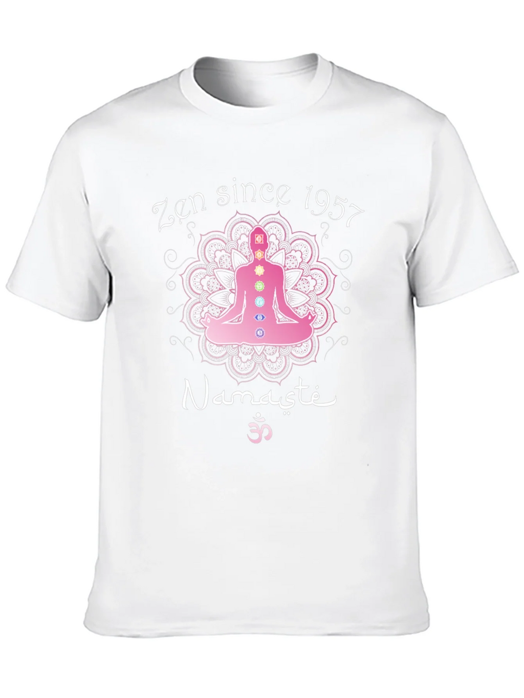 Zen Since 1957 Namaste Yoga Graphic T-Shirt product image 9