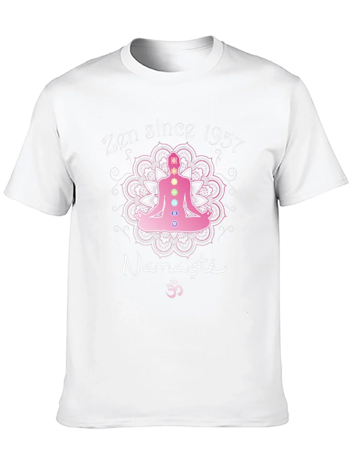Zen Since 1957 Namaste Yoga Graphic T-Shirt product image 9