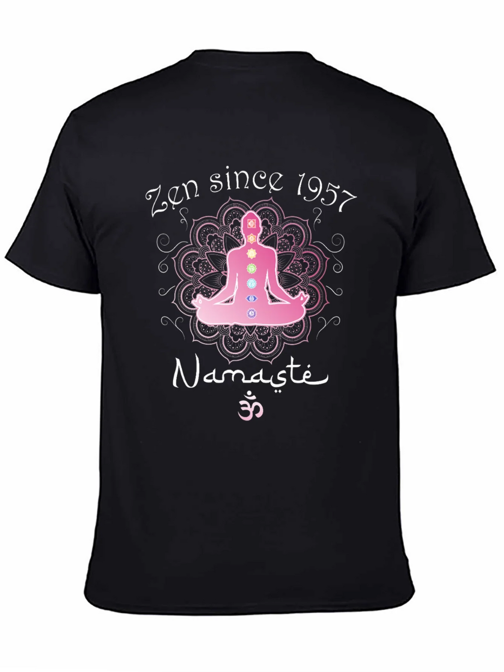 Zen Since 1957 Namaste Yoga Graphic T-Shirt product image 4
