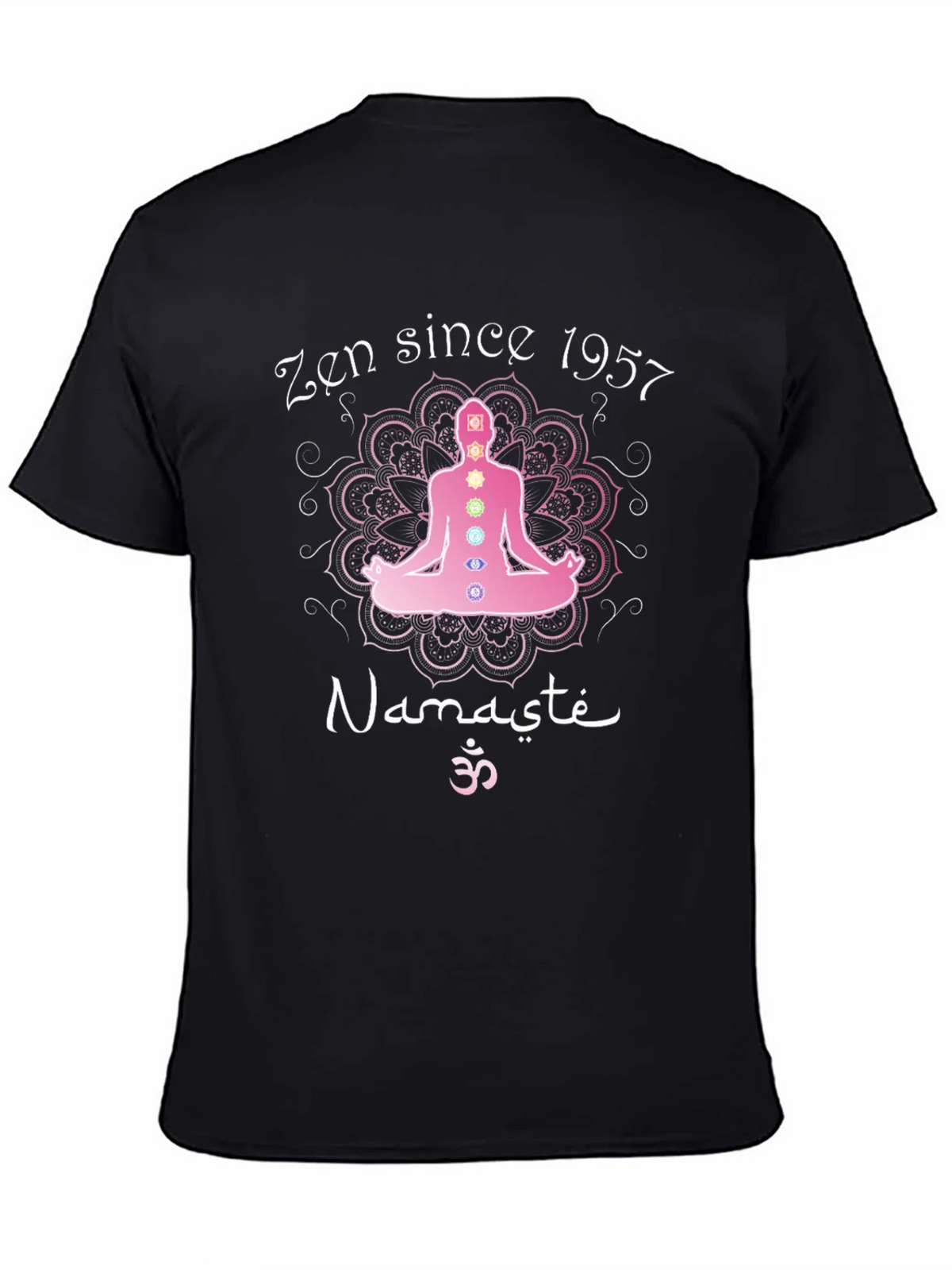 Zen Since 1957 Namaste Yoga Graphic T-Shirt product image 4