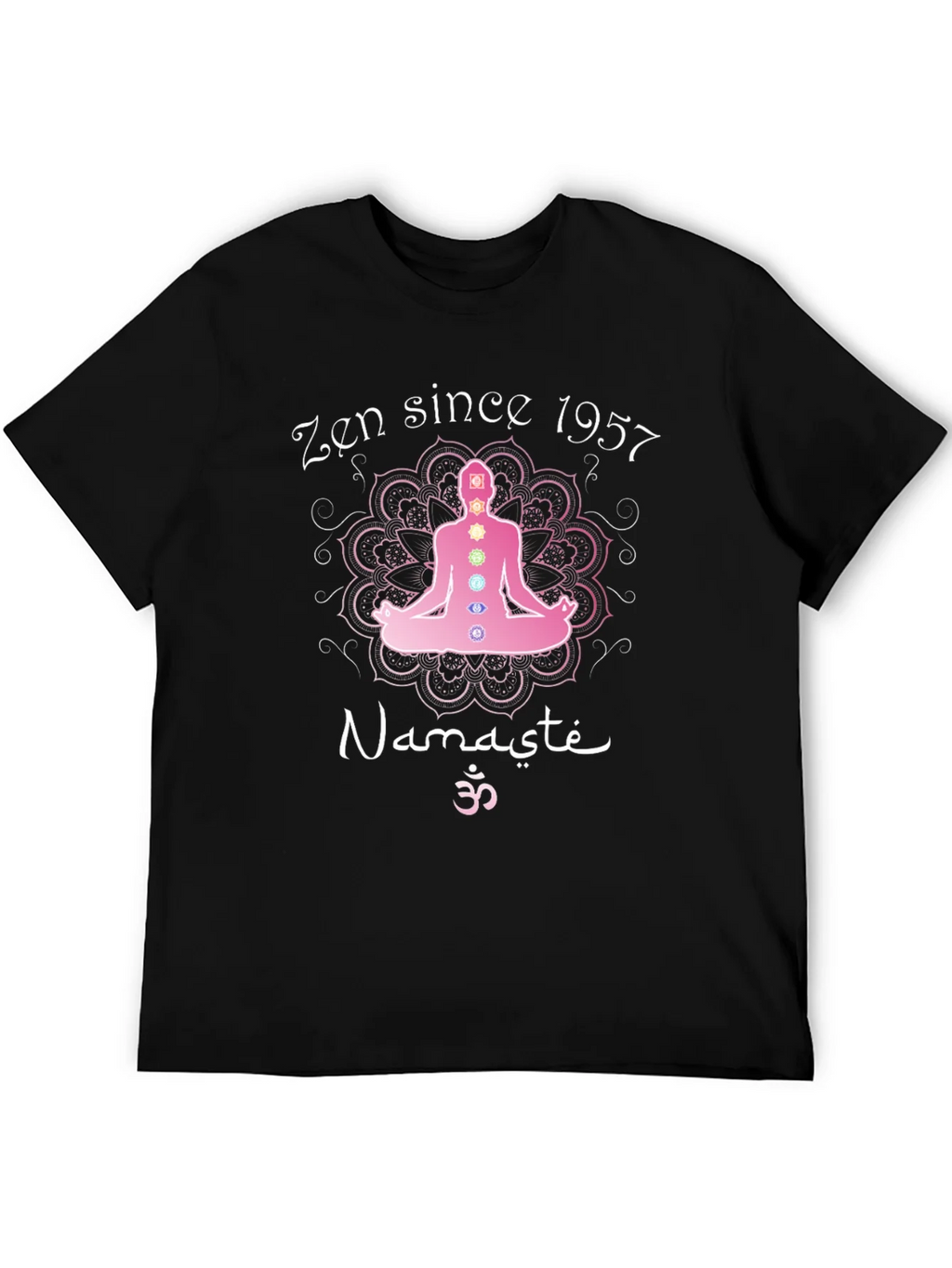 Zen Since 1957 Namaste Yoga Graphic T-Shirt product image 5