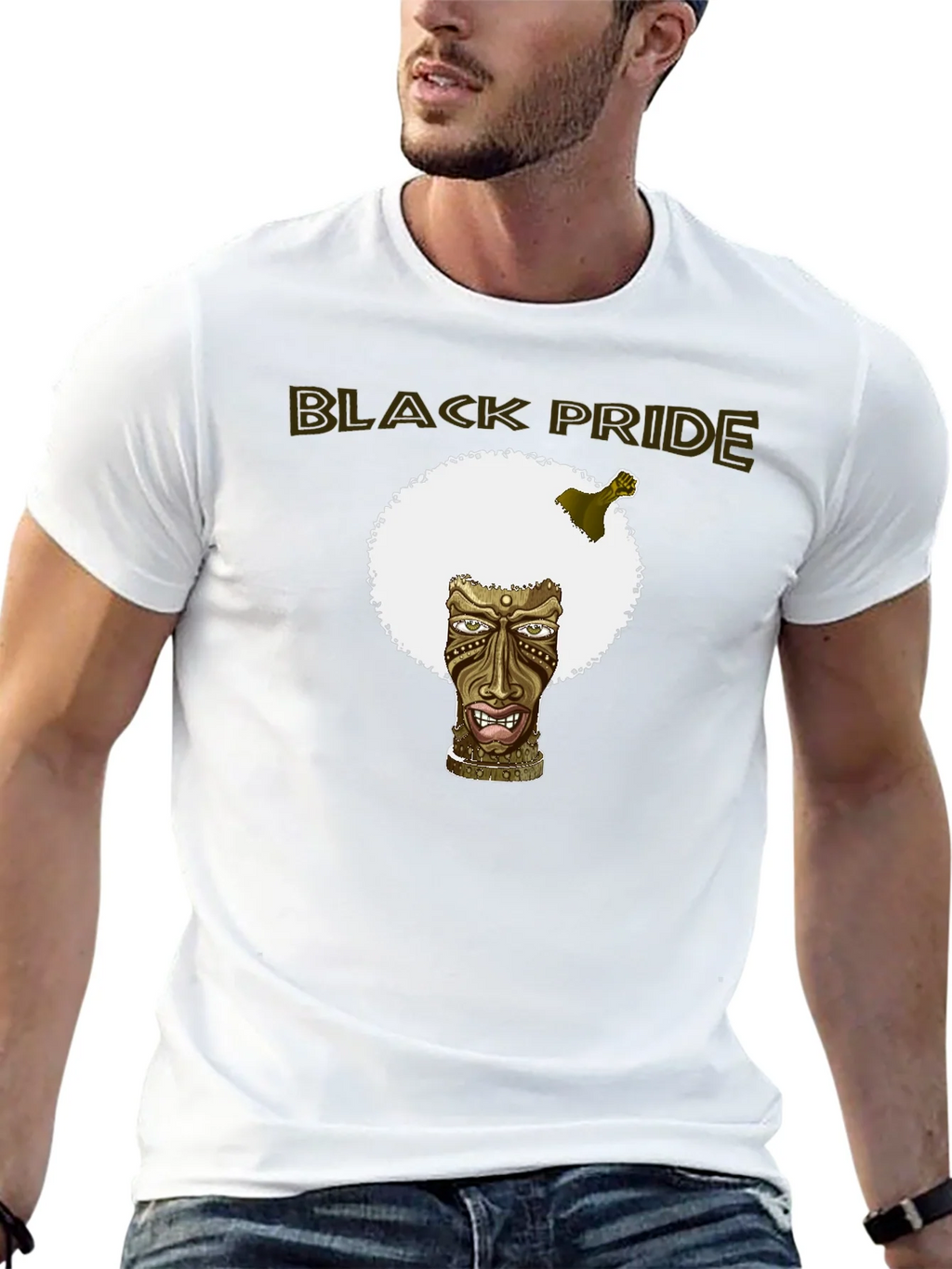 Black Pride Graphic Tee - Afro Tiki product image 12