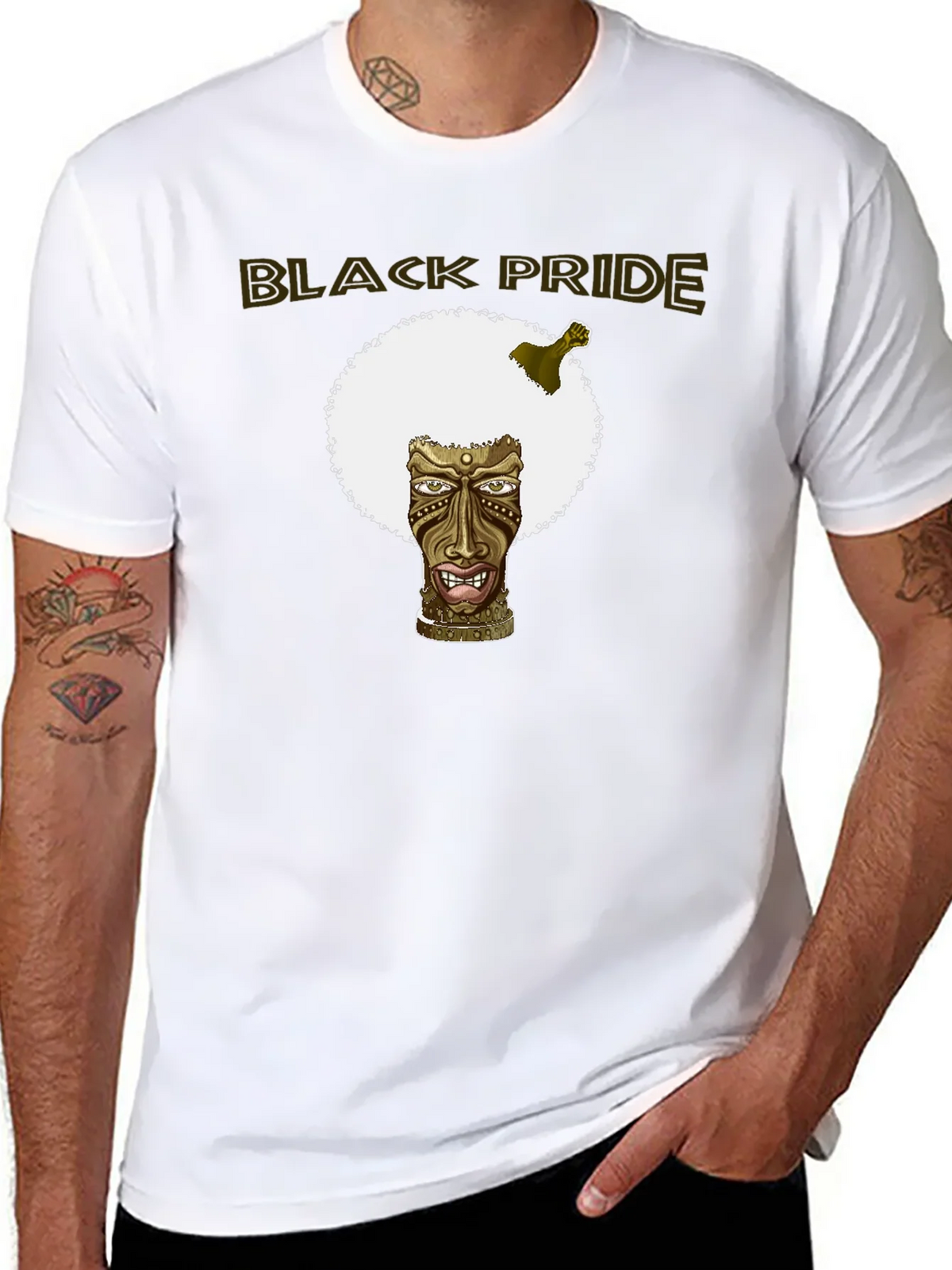 Black Pride Graphic Tee - Afro Tiki product image 7