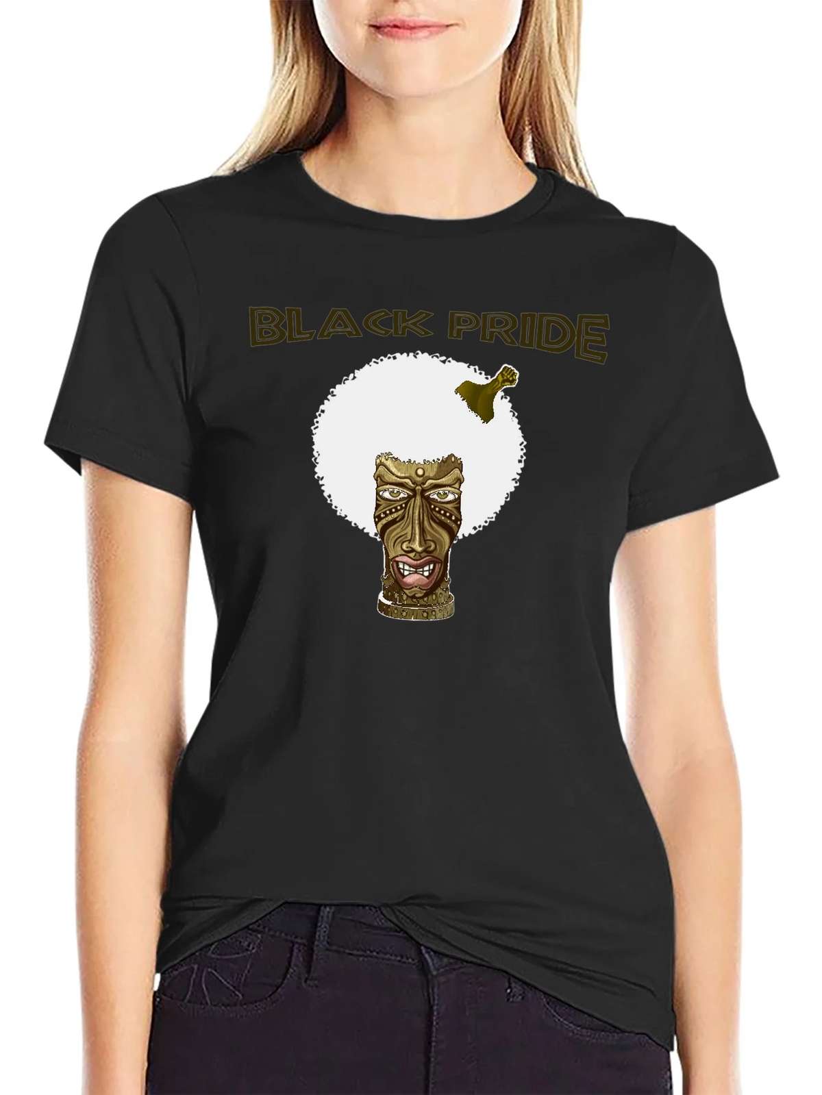 Black Pride Graphic Tee - Afro Tiki product image 2