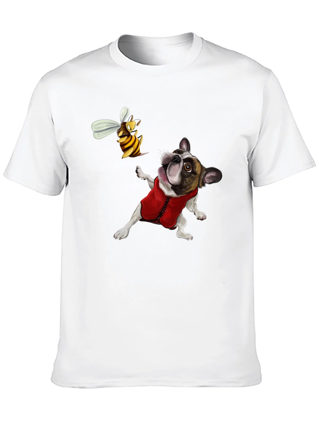 Dog & Bee Graphic Tee - Novelty T-Shirt product image 9