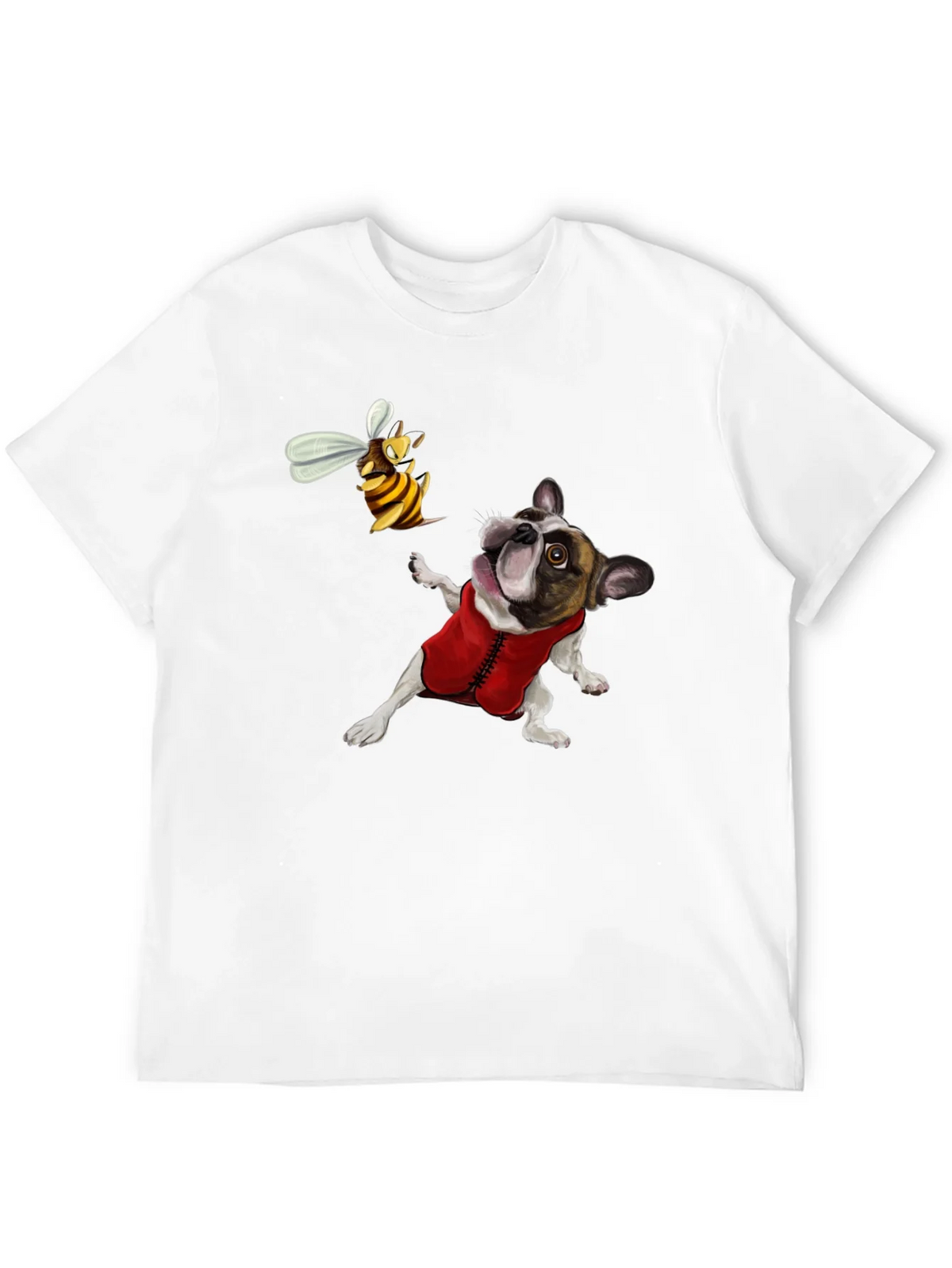 Dog & Bee Graphic Tee - Novelty T-Shirt product image 11