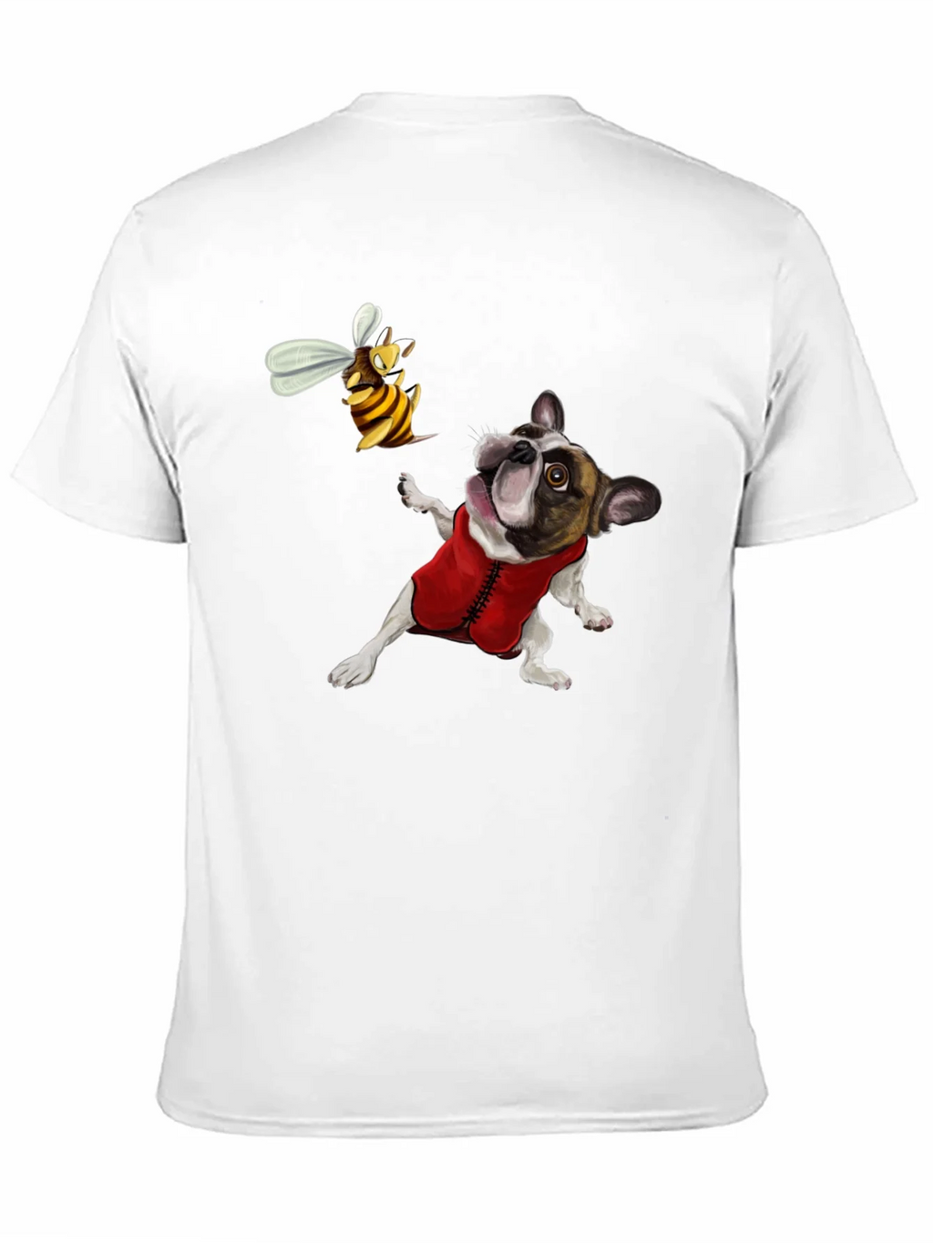 Dog & Bee Graphic Tee - Novelty T-Shirt product image 10