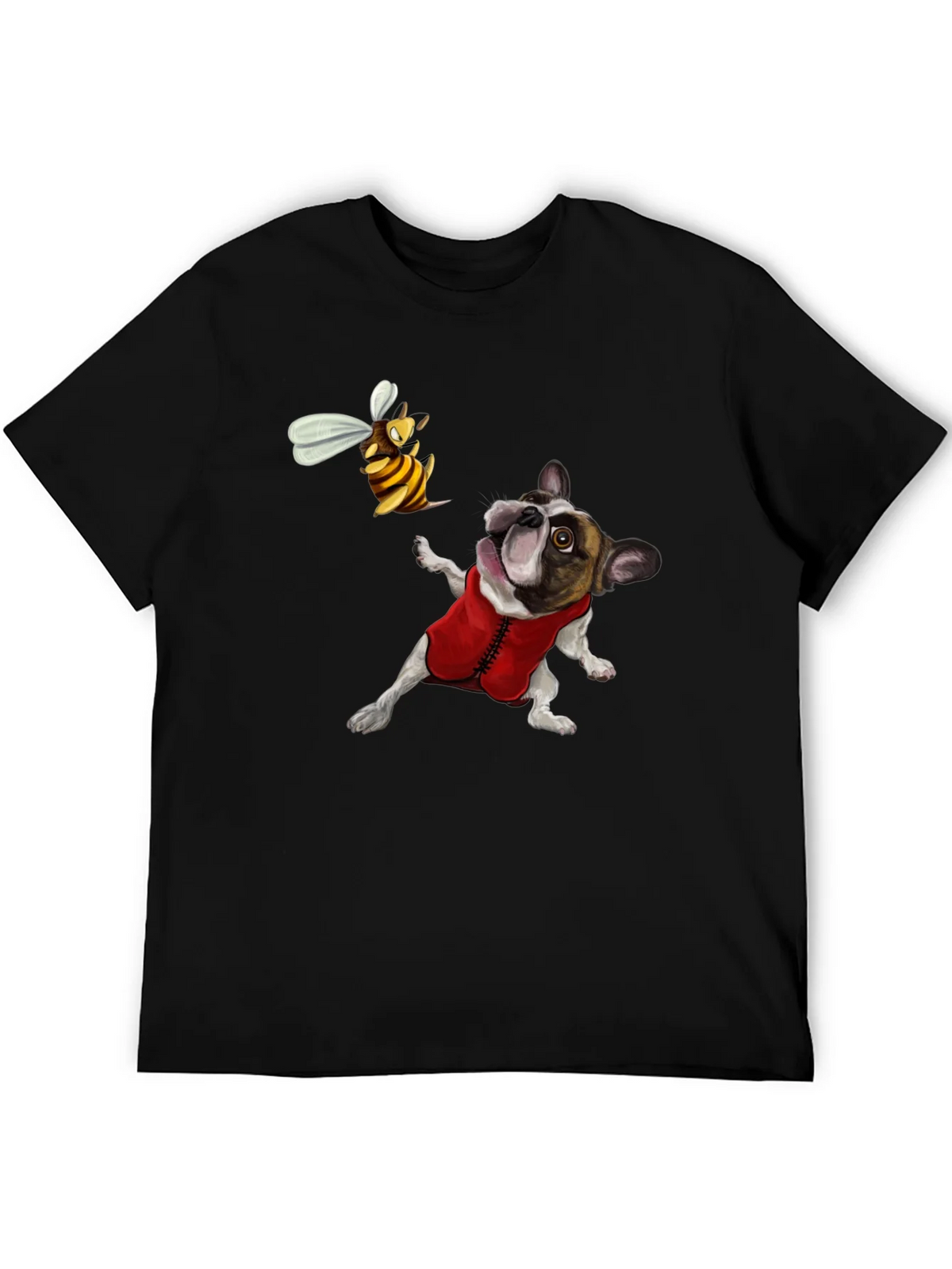Dog & Bee Graphic Tee - Novelty T-Shirt product image 5