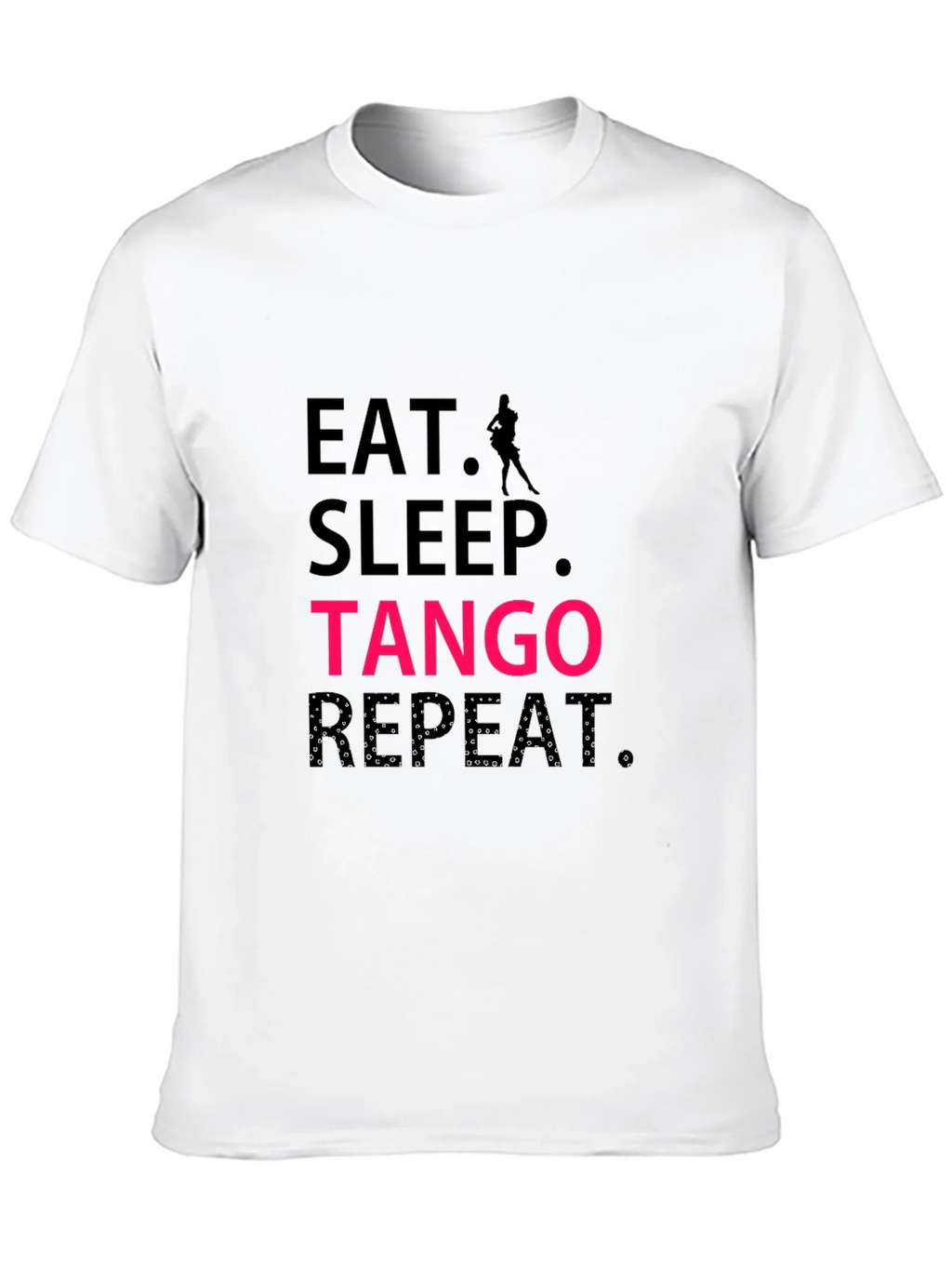 Eat Sleep Tango Repeat Black T-Shirt product image 9
