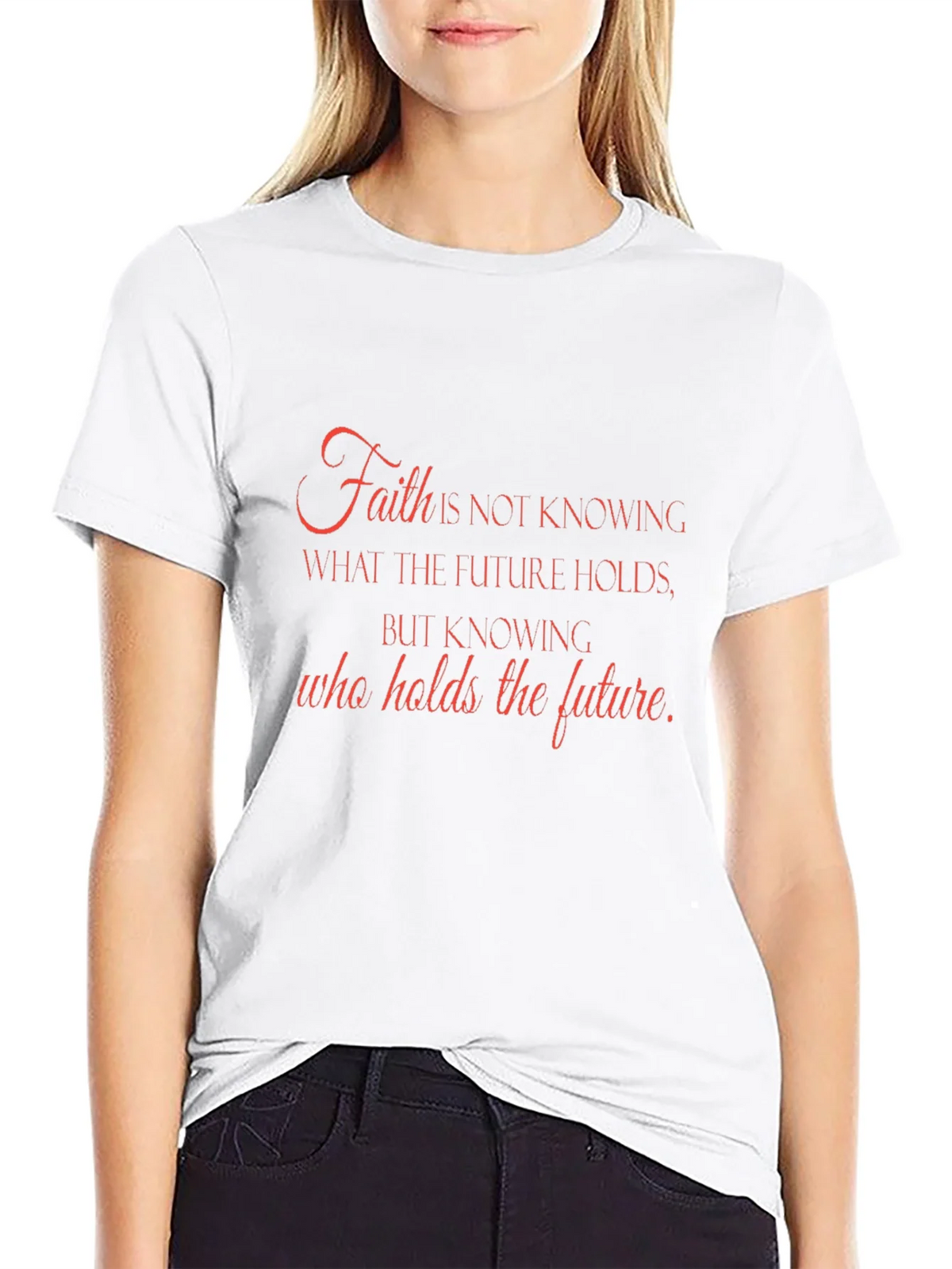 Faith Inspirational Graphic T-Shirt product image 8