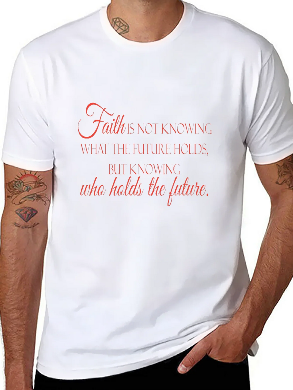 Faith Inspirational Graphic T-Shirt product image 7