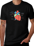Anatomy Heart T-Shirt - Medical Science Tee product image 1