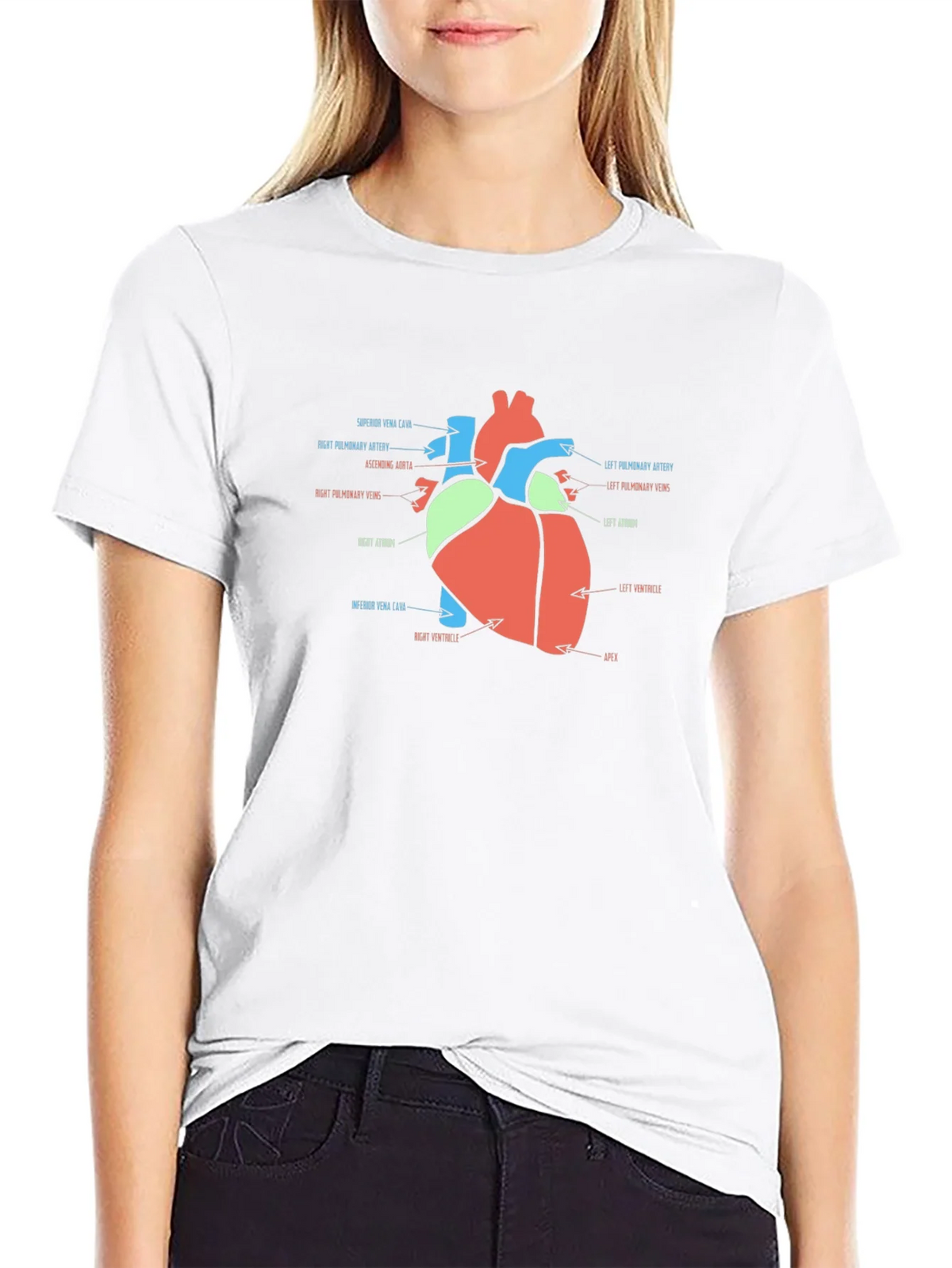 Anatomy Heart T-Shirt - Medical Science Tee product image 8