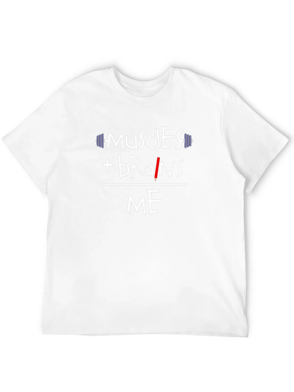Muscles + Brains = Me T-Shirt product image 11