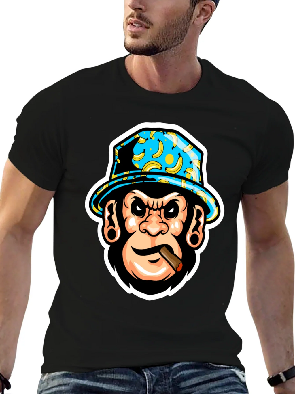 Cool Monkey Graphic T-Shirt product image 6