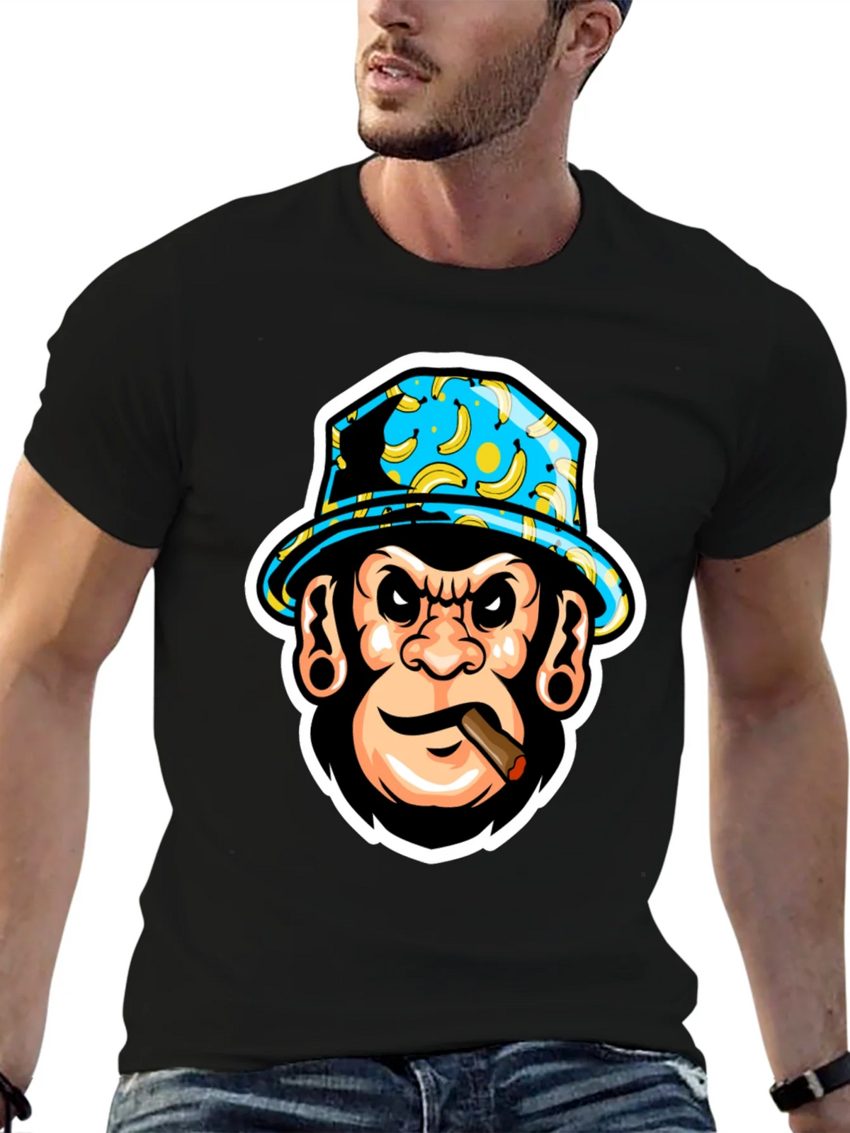 Cool Monkey Graphic T-Shirt product image 6