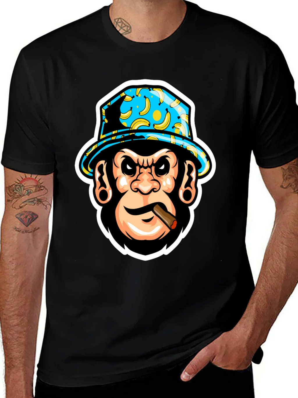 Cool Monkey Graphic T-Shirt product image 1