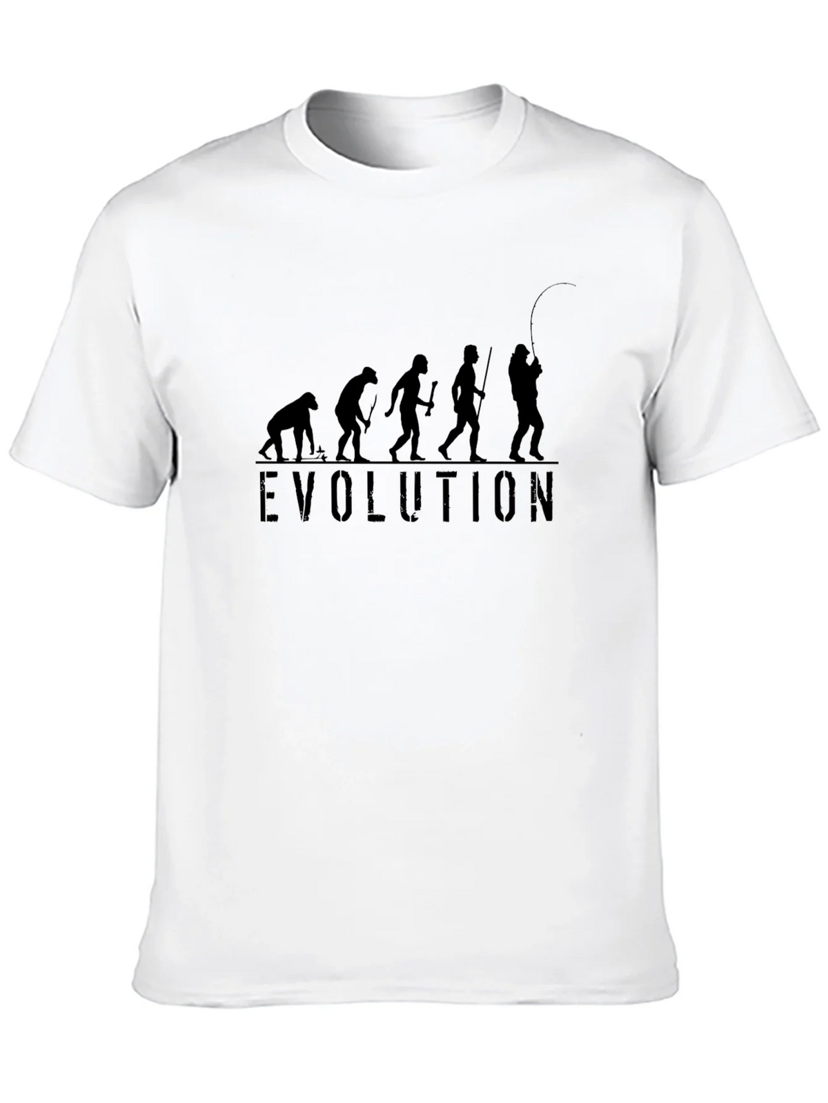 Evolution of Angler T-Shirt - Funny Fishing Tee product image 9