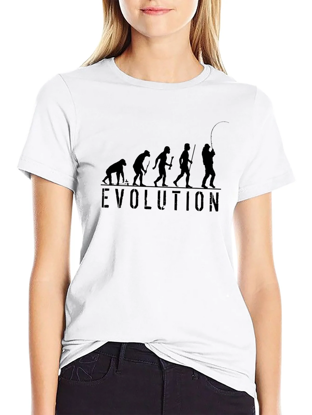 Evolution of Angler T-Shirt - Funny Fishing Tee product image 8