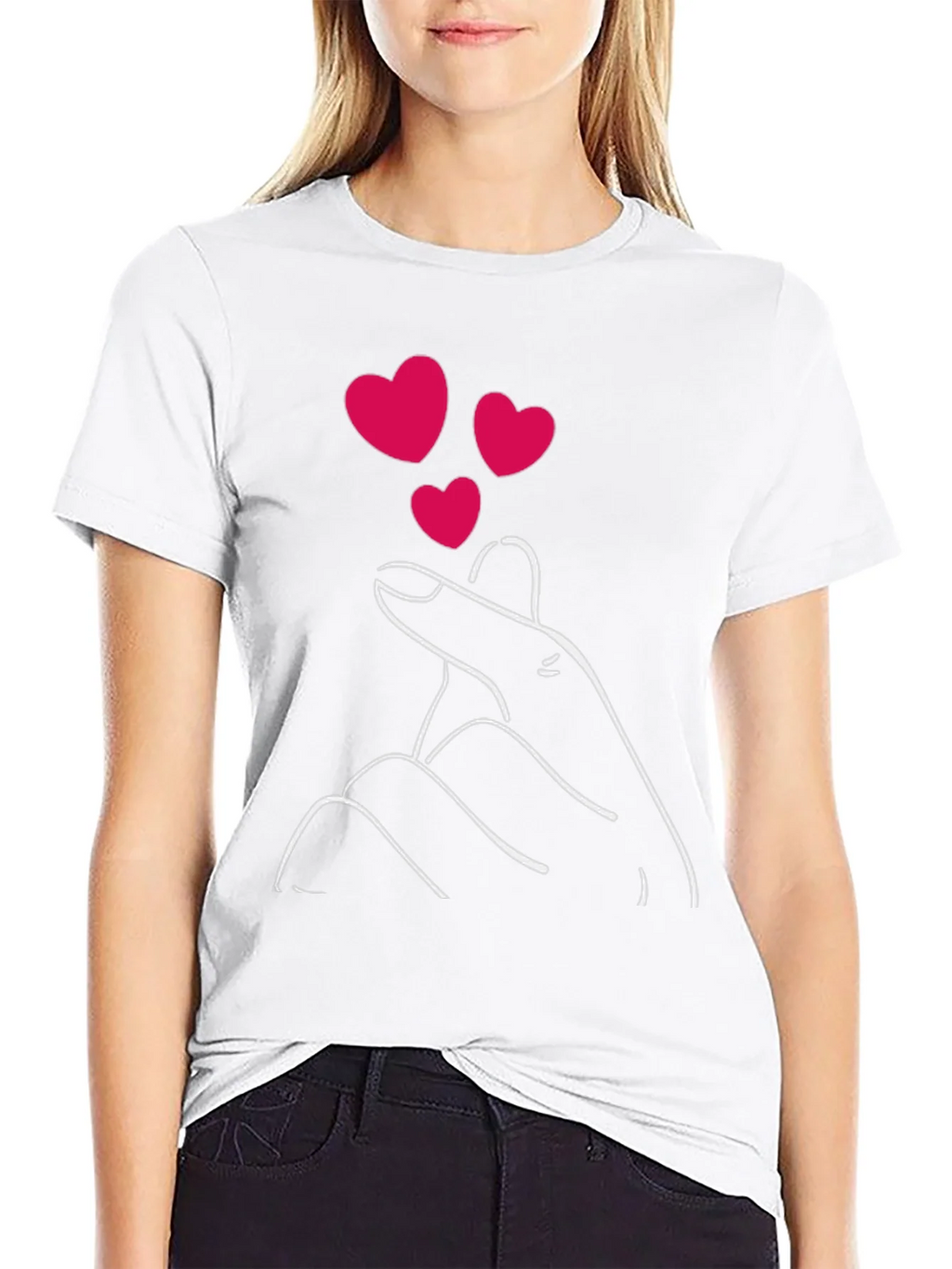 Heart Sign T-Shirt - Express Your Love! product image 5