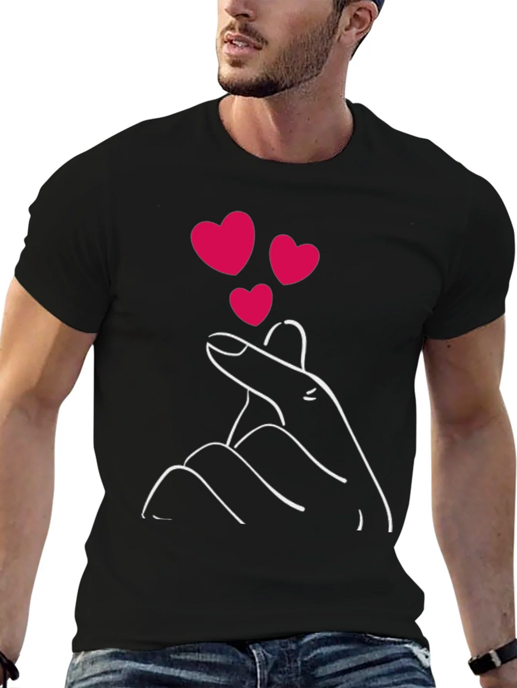 Heart Sign T-Shirt - Express Your Love! product image 4