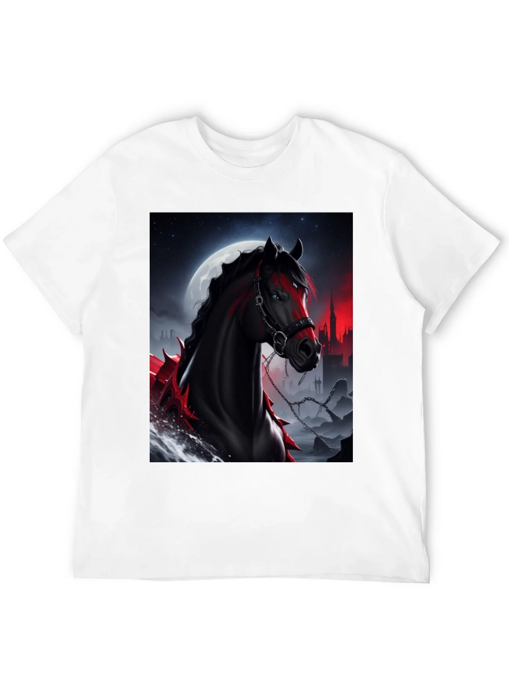 Horse Graphic Tee - Dark Fantasy Style product image 9
