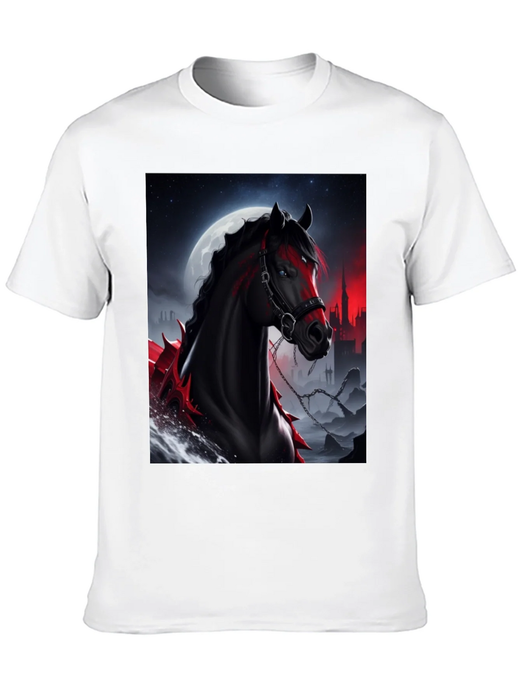Horse Graphic Tee - Dark Fantasy Style product image 7