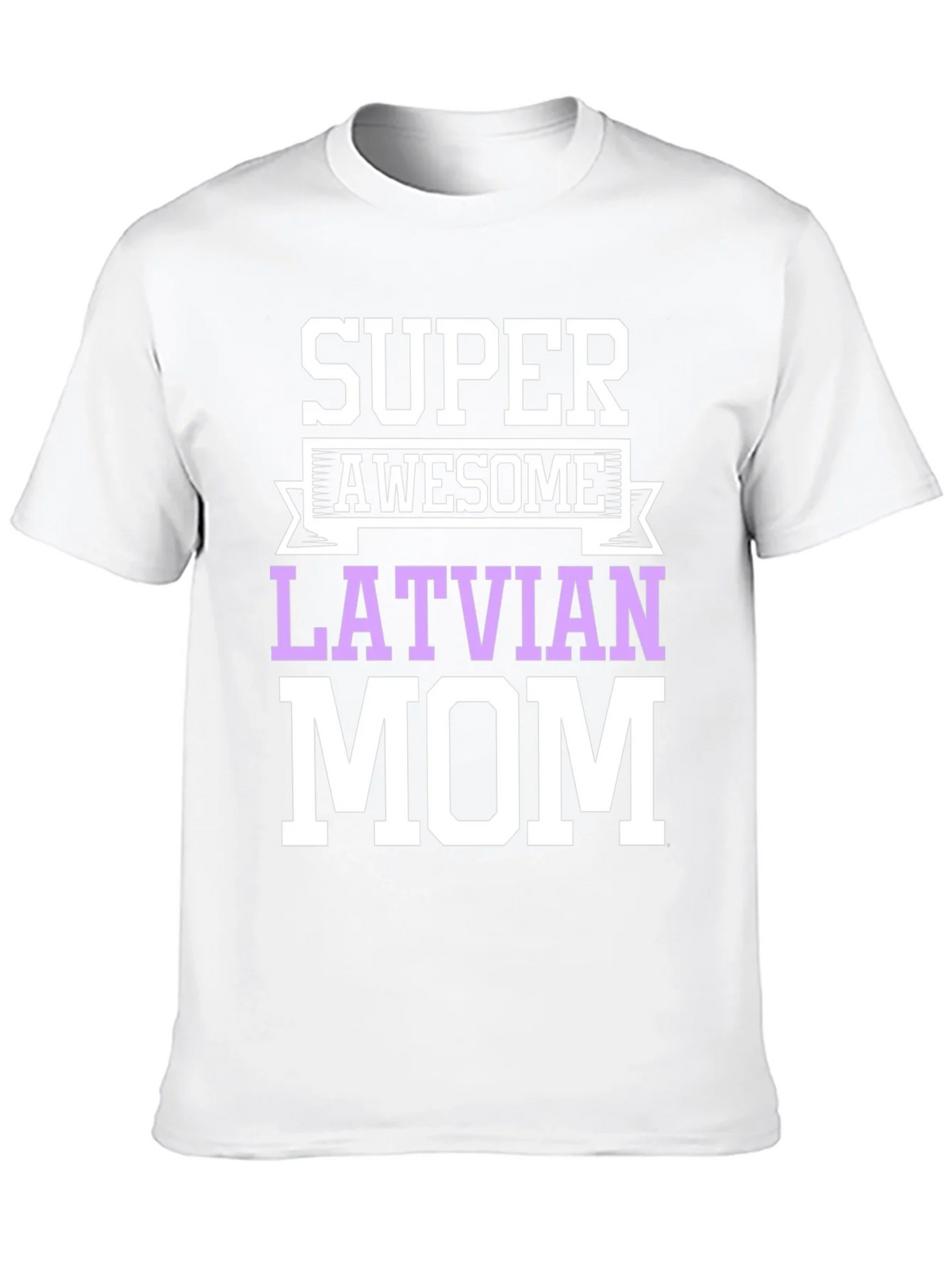 Super Awesome Latvian Mom T-Shirt product image 5