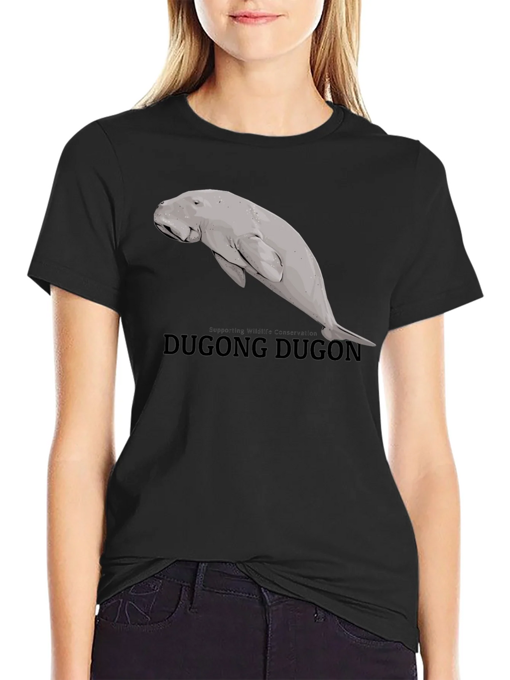 Dugong Graphic Tee - Wildlife Conservation product image 2