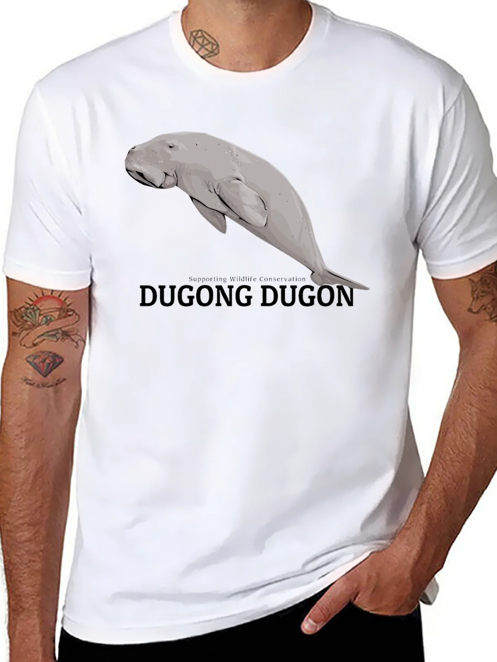 Dugong Graphic Tee - Wildlife Conservation product image 7