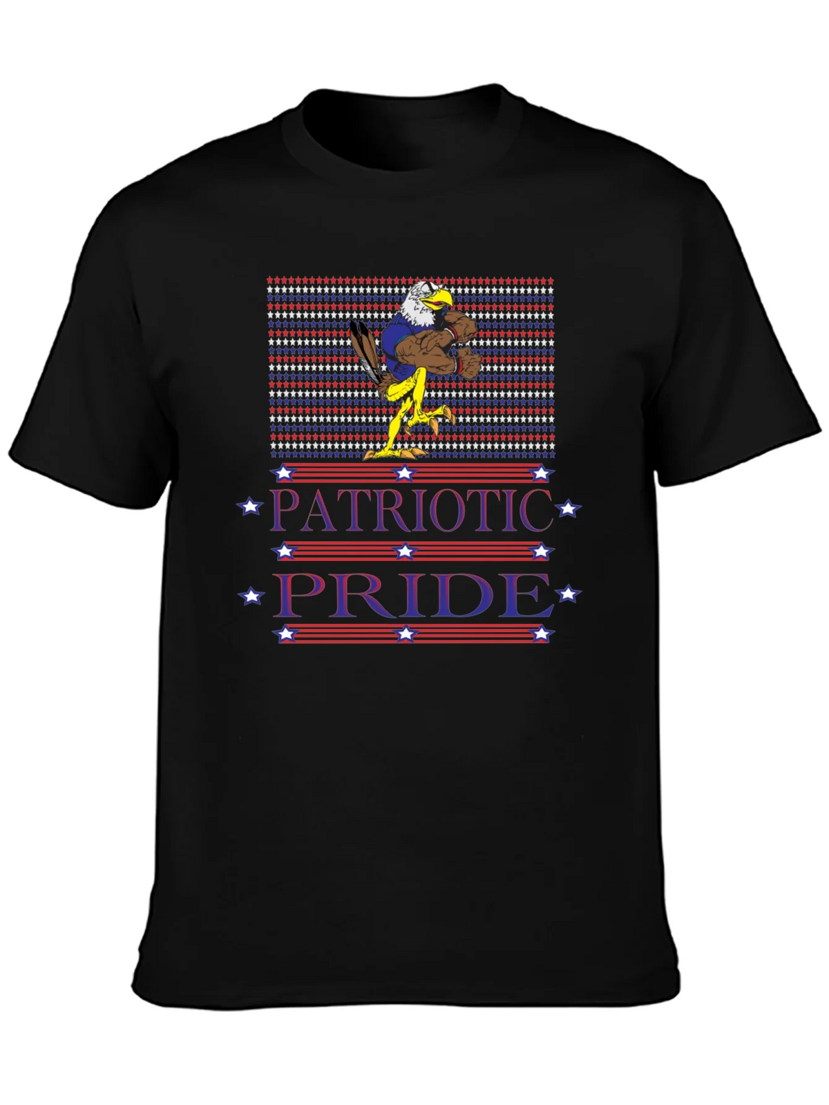Patriotic Pride Eagle Graphic T-Shirt product image 3