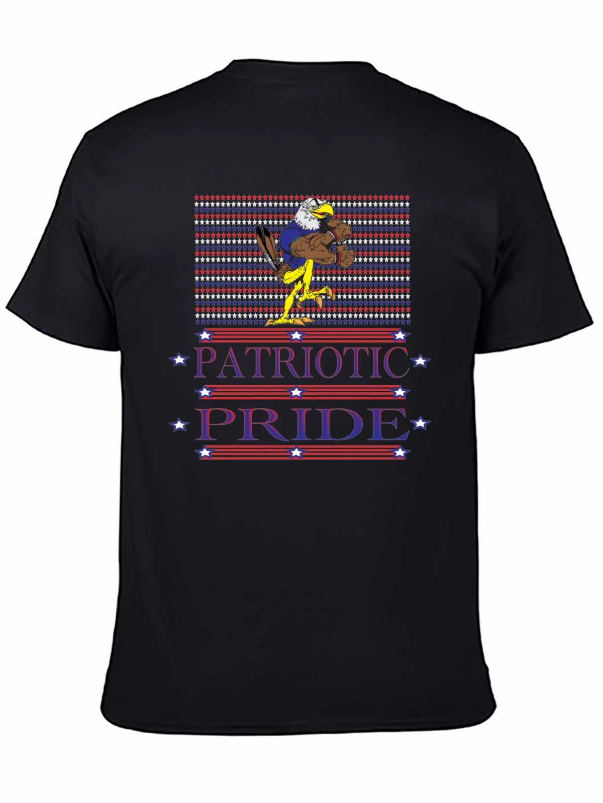 Patriotic Pride Eagle Graphic T-Shirt product image 4