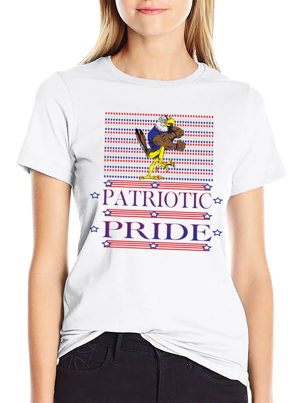 Patriotic Pride Eagle Graphic T-Shirt product image 8
