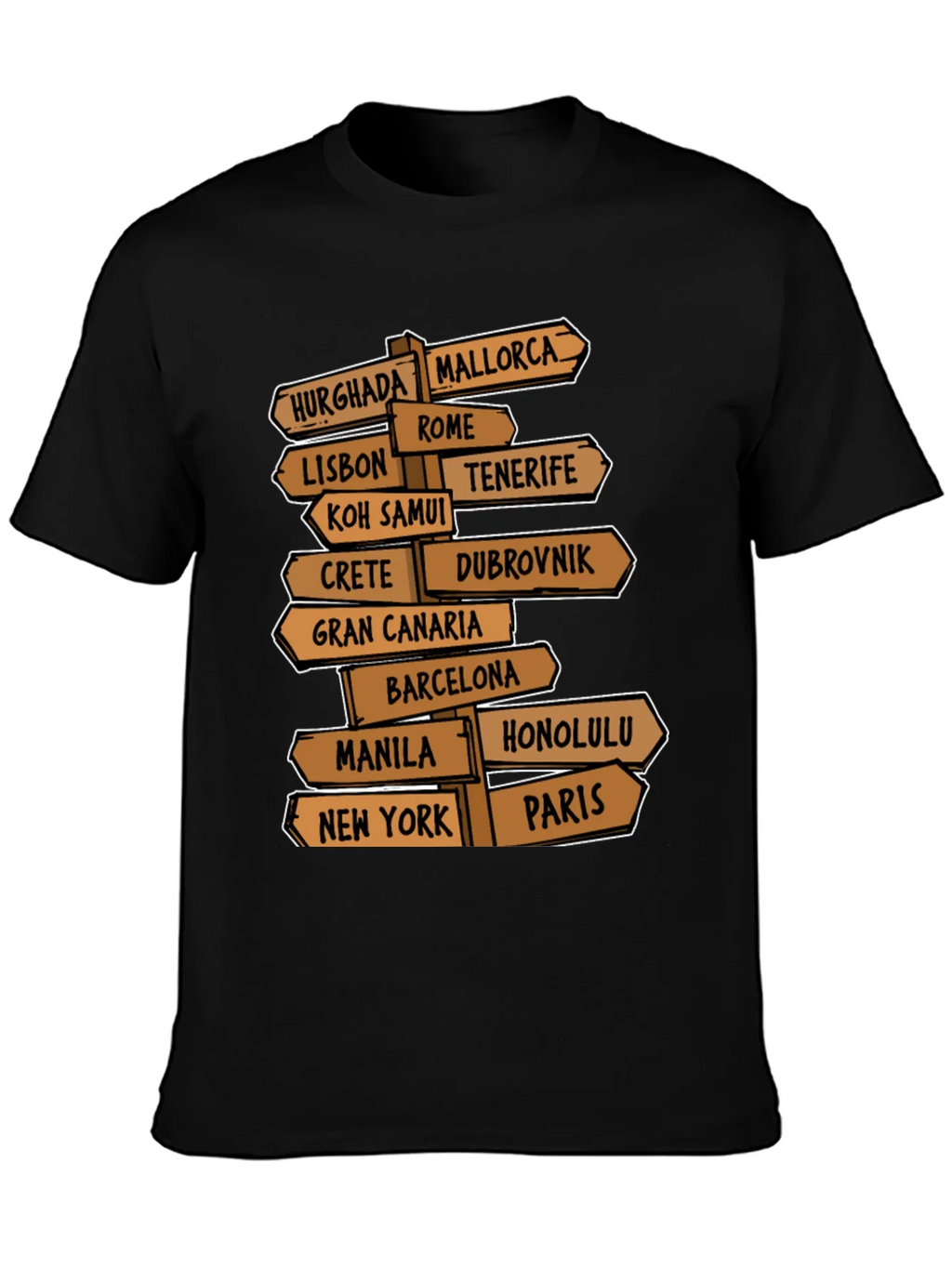 Travel Destination T-Shirt for Globetrotters product image 2