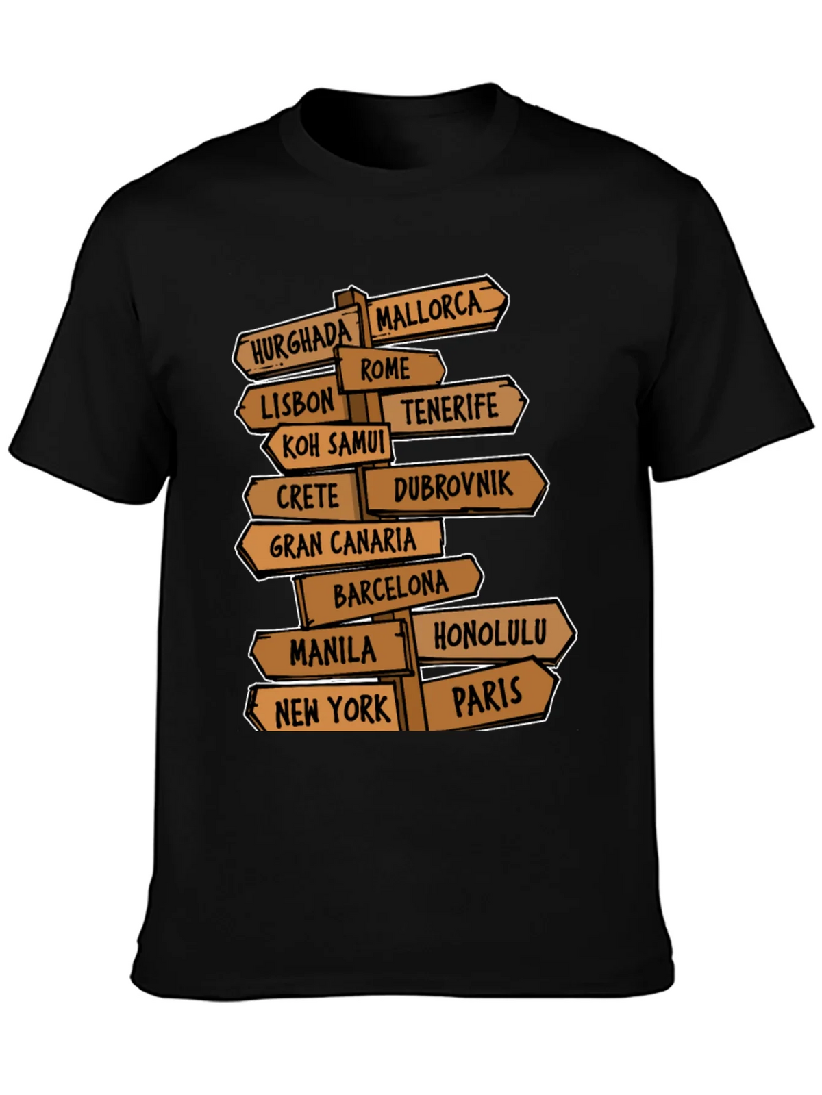 Travel Destination T-Shirt for Globetrotters product image 2